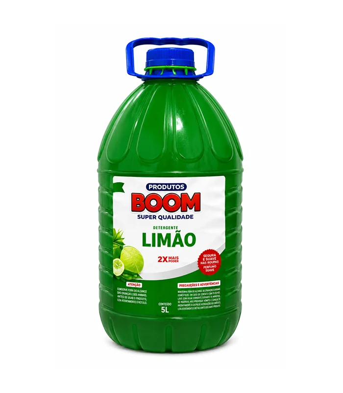 Detergente Limão BOOM 5L - Imagem 1