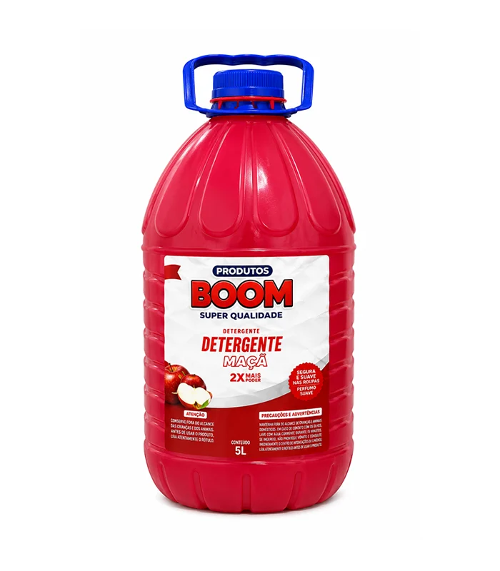 Detergente Maçã BOOM 5L - Imagem 1