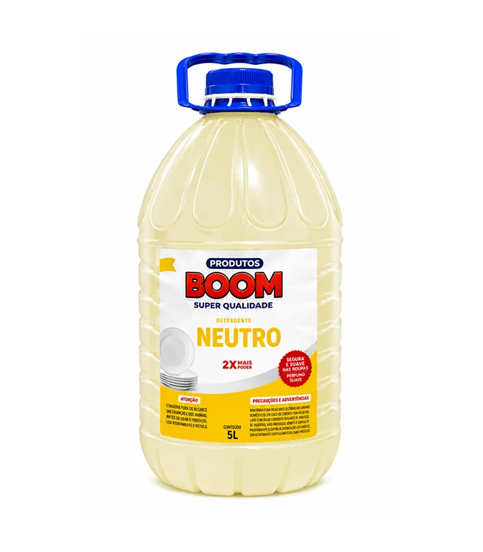 Detergente Neutro BOOM 5L - Imagem 1